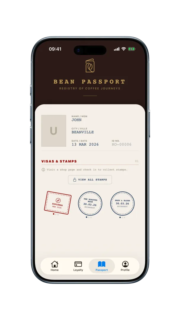 BeanPassport Passport
